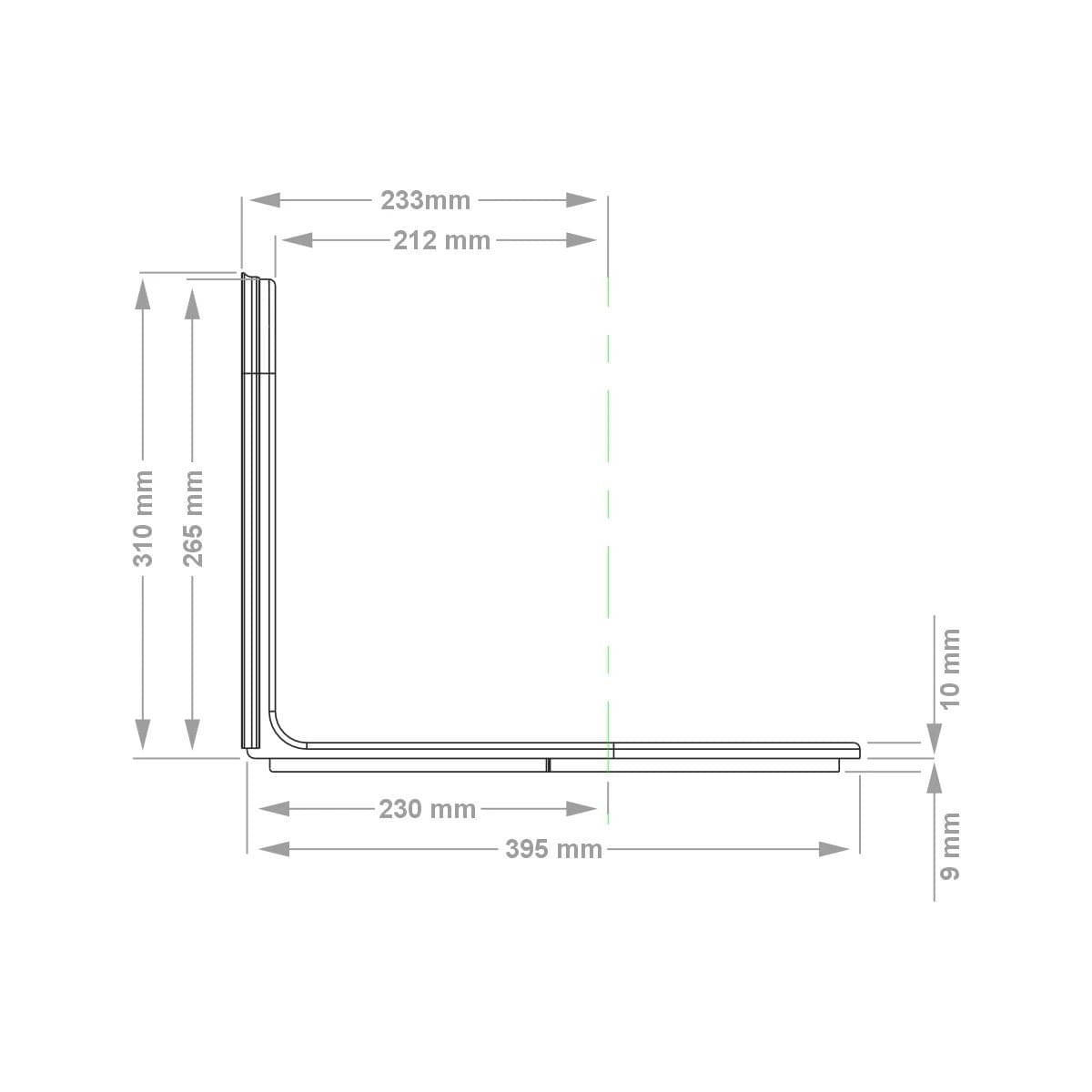 LooSeal L-Adapter S -Thetford C220-C260 ohne Spuelkasten- fuer LooSeal ELITE - ZH209