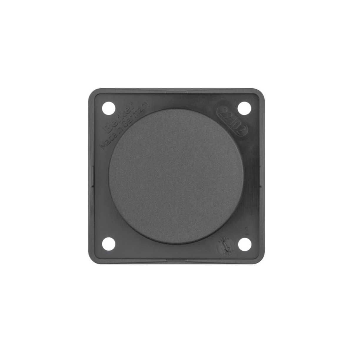 BERKER INTEGRO Flow Blindverschluss anthrazit matt BERKER INTEGRO Flow Blindverschluss anthrazit matt - 9 4516 25 05