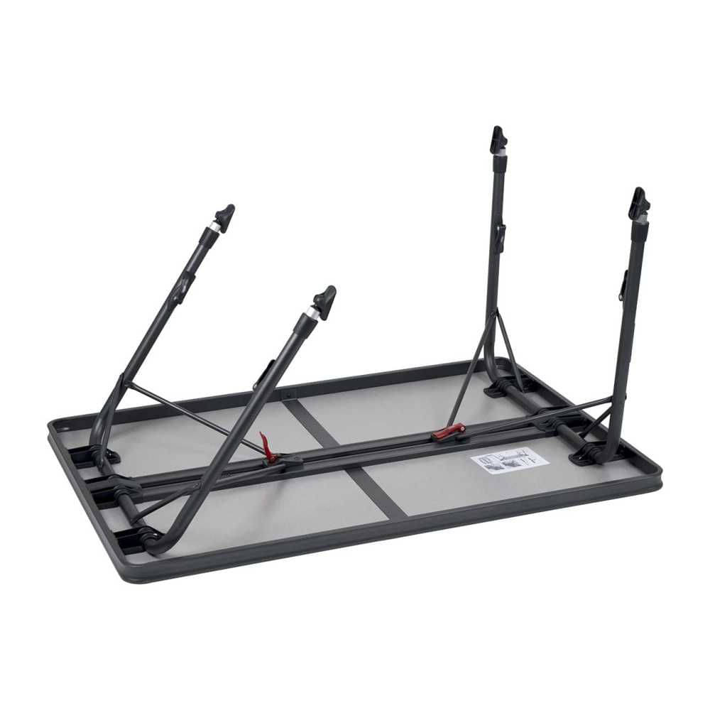 CRESPO Campingtisch Sevilla AP-272 120 x 80 cm schwarz - 1151400