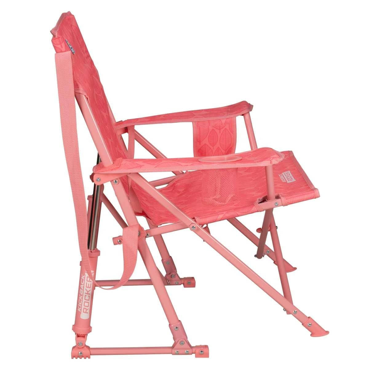 GCI faltbarer Schaukelstuhl Kickback Rocker Leaf Soft Pink - 410330