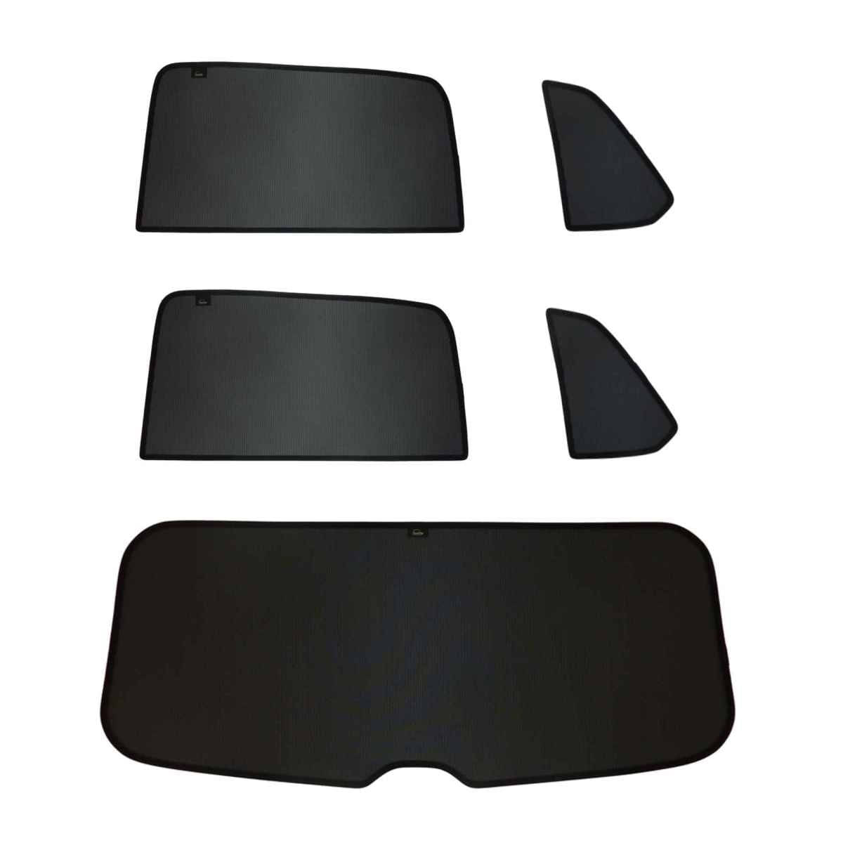 WINDESA SunClip Sonnenschutz - Sichtschutz VW Tiguan Bj. 2016-2023 Set ABC - sun-10407abc