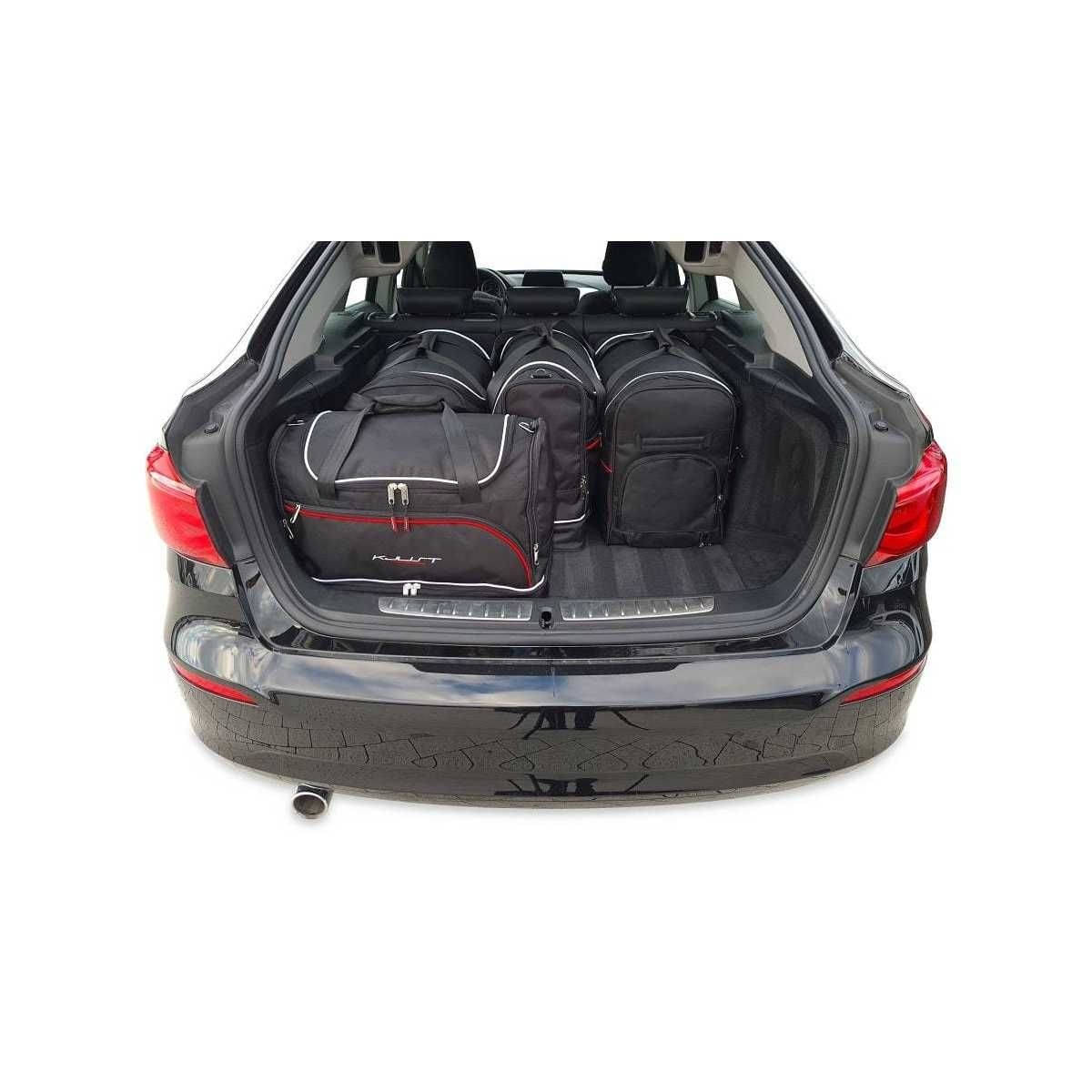 KJUST Kofferraum Taschen Set fuer BMW 3 GRAN TURISMO Bj. 2013-2020 5er-Set - 7007097