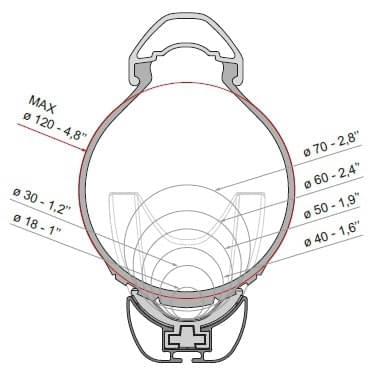 FIAMMA Carry Bike Lift 77 Deep Black Fahrradtraeger fuer 4 Fahrraeder - 02096-44A 08831A01A 08831C01A 98656M150