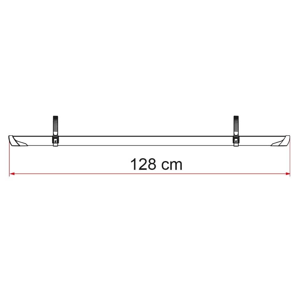 FIAMMA Rail Plus Deep Black Fahrradschiene schwarz 98656M567
