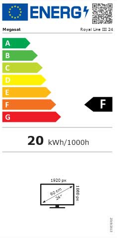 MEGASAT TV Royal Line III 24 Zoll - 240122