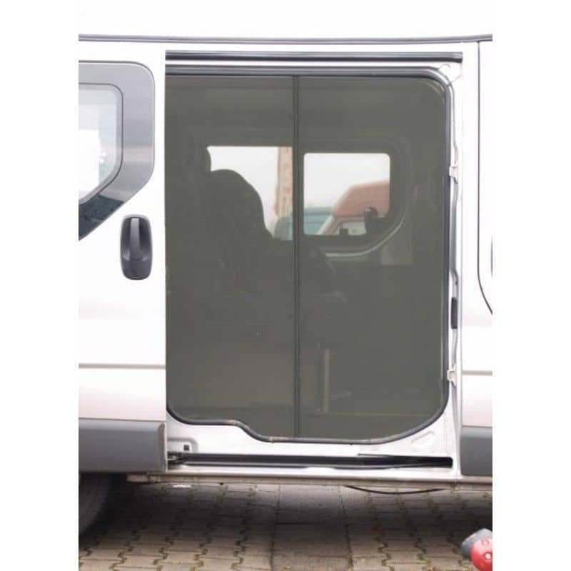 CARBEST Muggennet schuifdeur Renault Trafic / Opel Vivaro / Nissan NV300 bouwjaar 2007-2013 Moskitonetz CARBEST Schiebetuer Renault Trafic - Opel Vivaro - Nissan NV300 Bj. 2007-2013 461411
