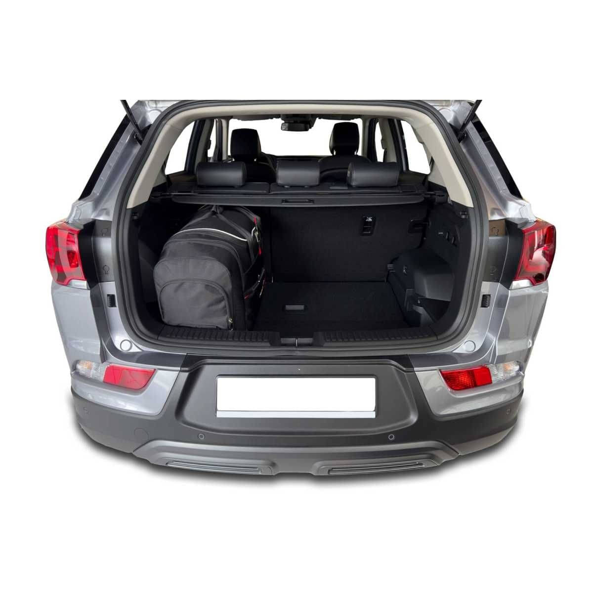KJUST Kofferraum Taschen Set fuer SSANGYONG KORANDO ab Bj. 2019 3er-Set - 7008001