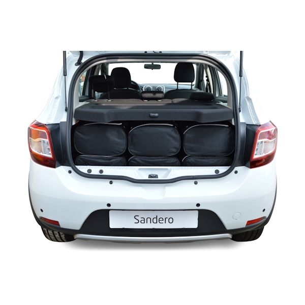 Car Bags D20201S Dacia Sandero Bj- 12-20 Reisetaschen Set- Auf Ihr Auto massgeschneidert- Das Original