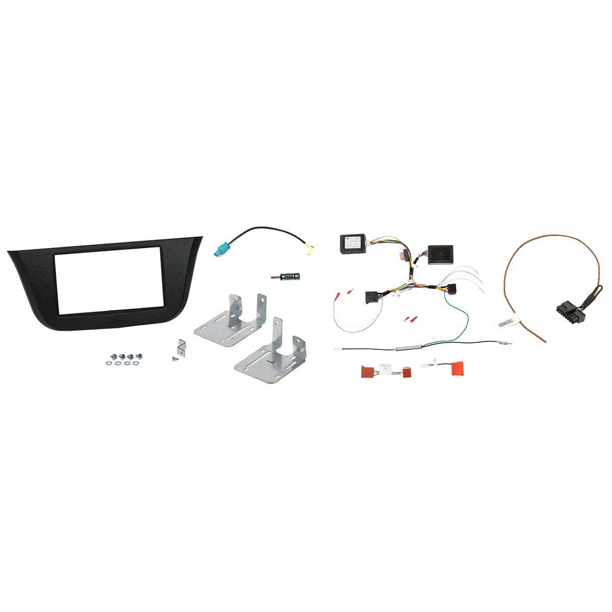 KENWOOD Installations-Kit mit LFB 10 Zoll fuer Iveco Daily ab Bj. 2019