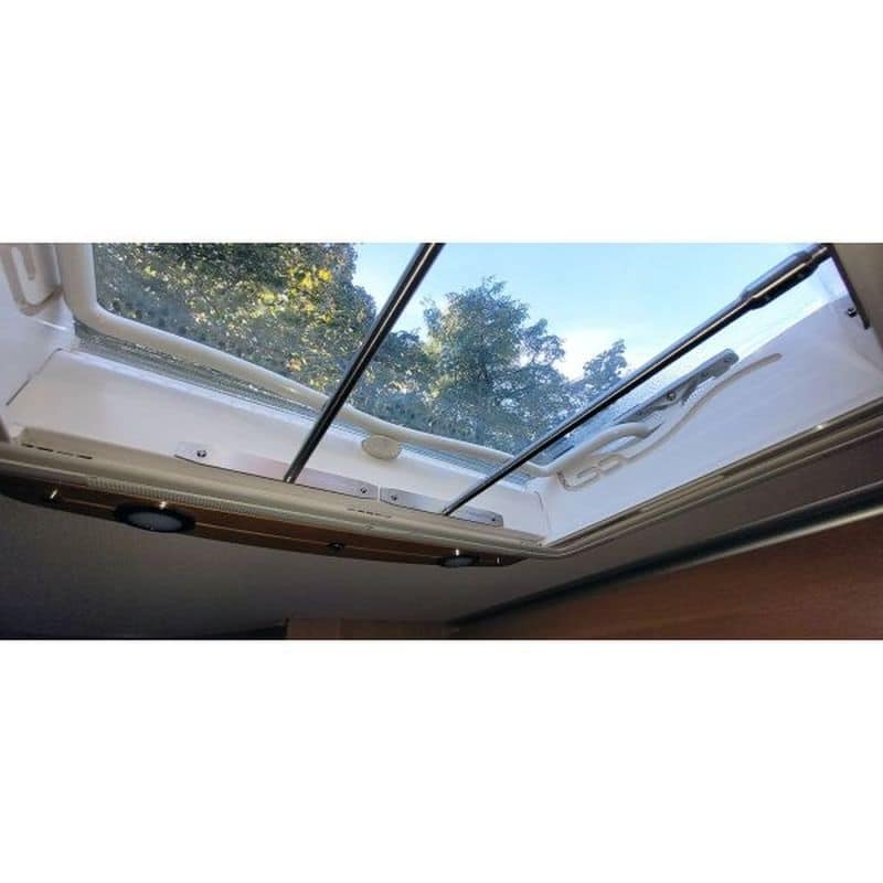 Dachhaubenschutz SECURE CAMPER Durchkletterschutz Dometic Midi Heki 40 x 63 cm