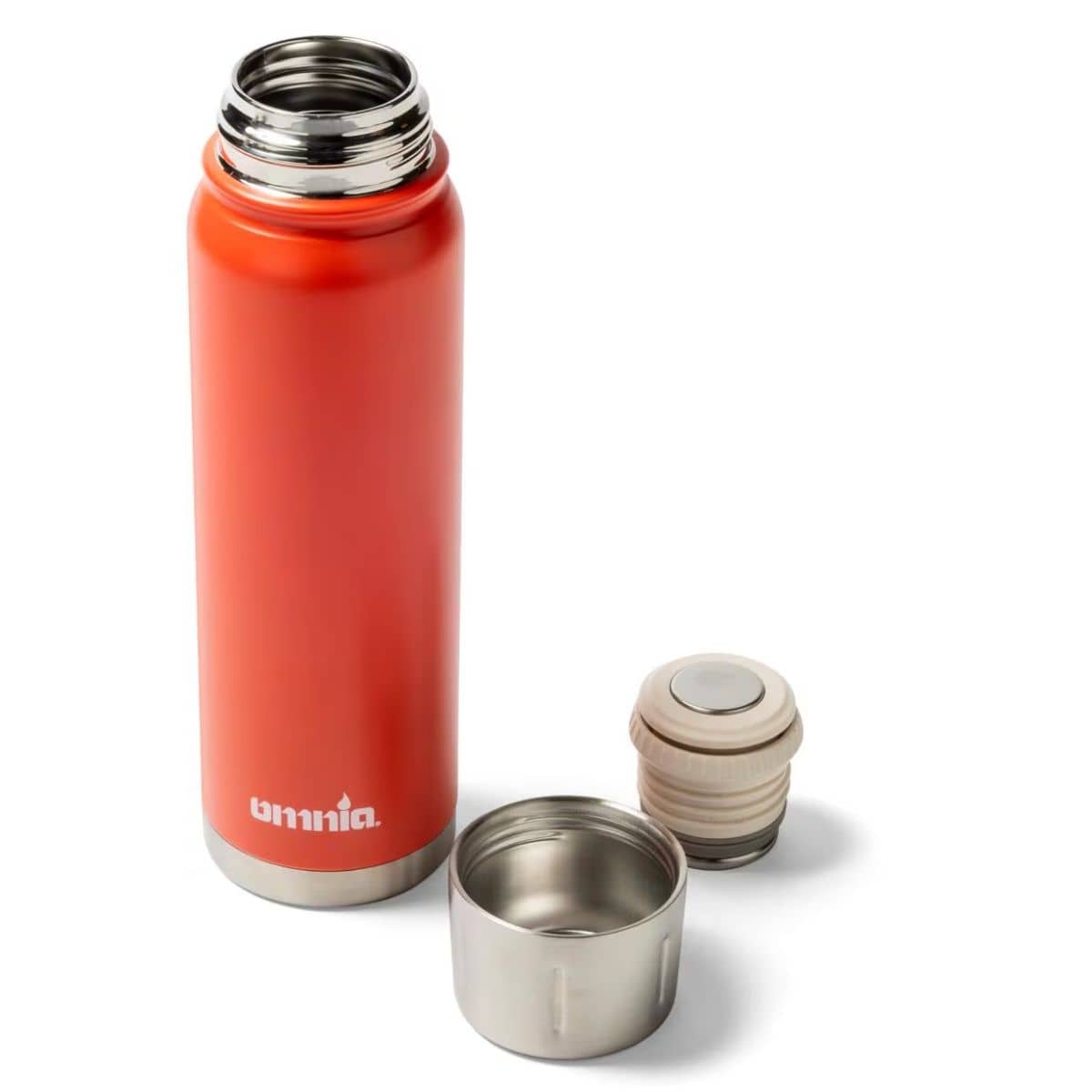 OMNIA Isolierflasche 0-75 l burgunderrot