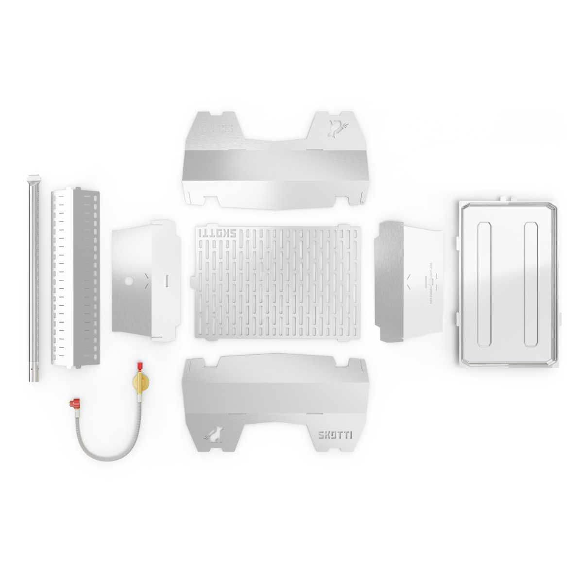 SKOTTI 2.0 Grill Edelstahl - SK100