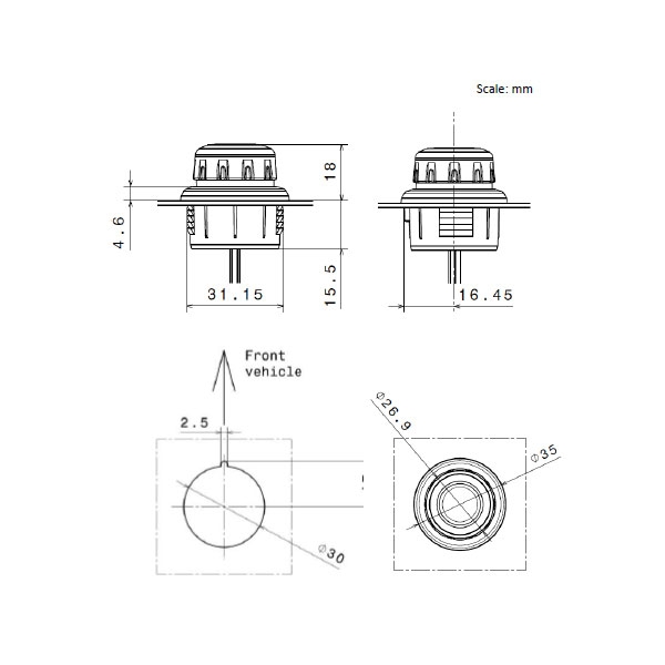 PIONEER Universal-Drehregler mit Mini-Klinke - CA-ROT-UNI.001