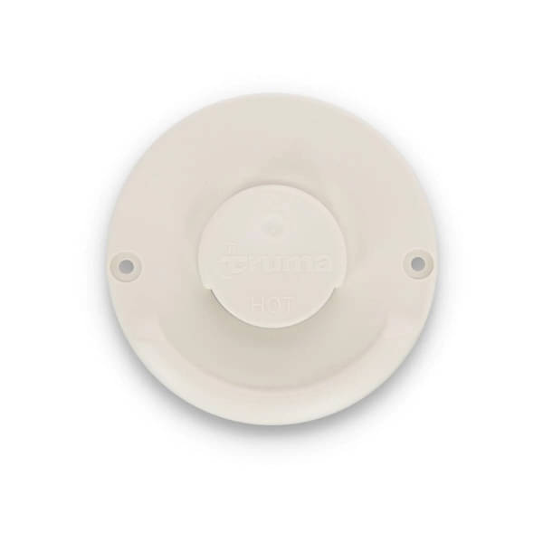 Heizungset- Heizung inkl. Wandkaminset WK 64 L- Kaminaussenteil WK cremeweiss- E-Kit