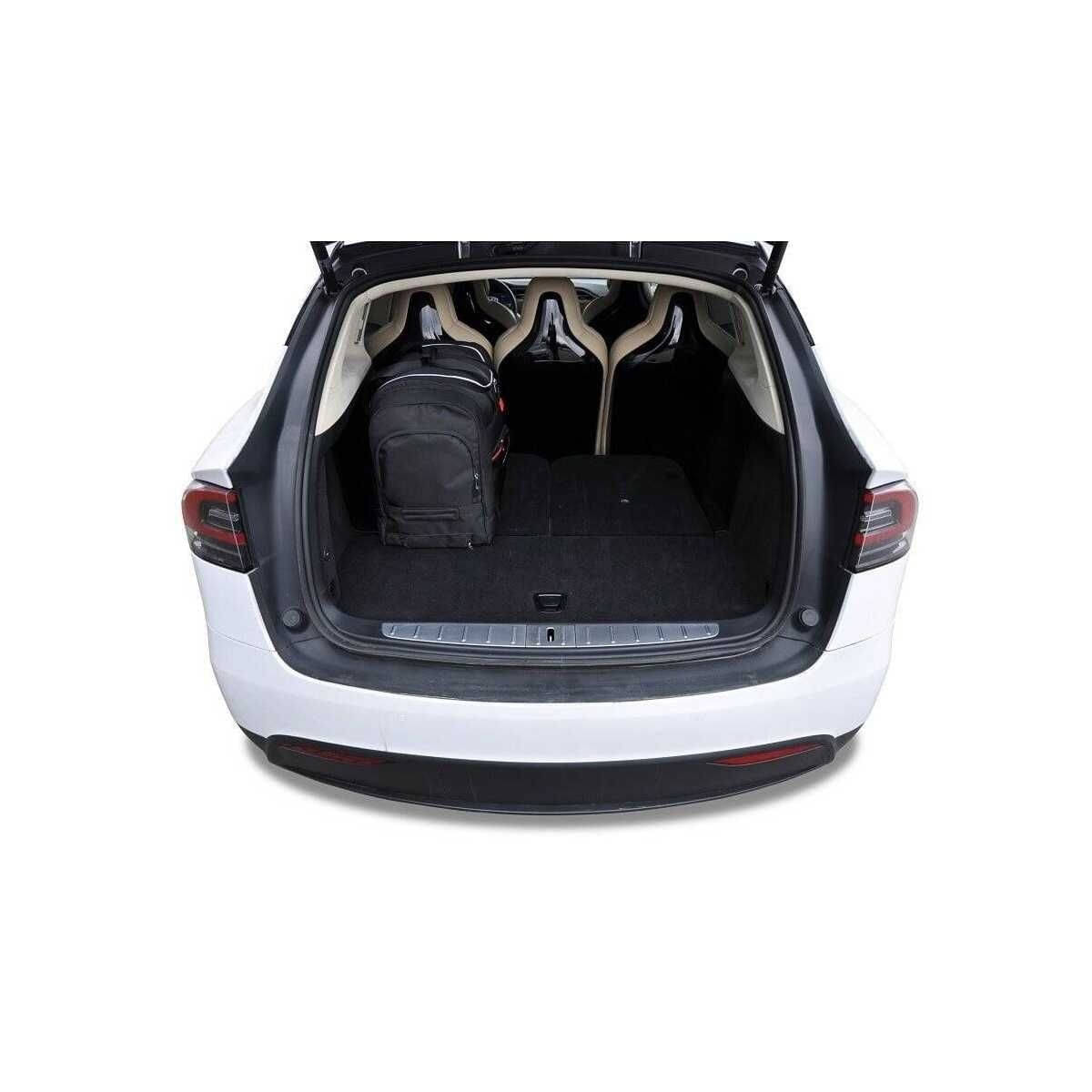 KJUST Kofferraum Taschen Set fuer TESLA MODEL X ab Bj. 2016 7er-Set - 7050003