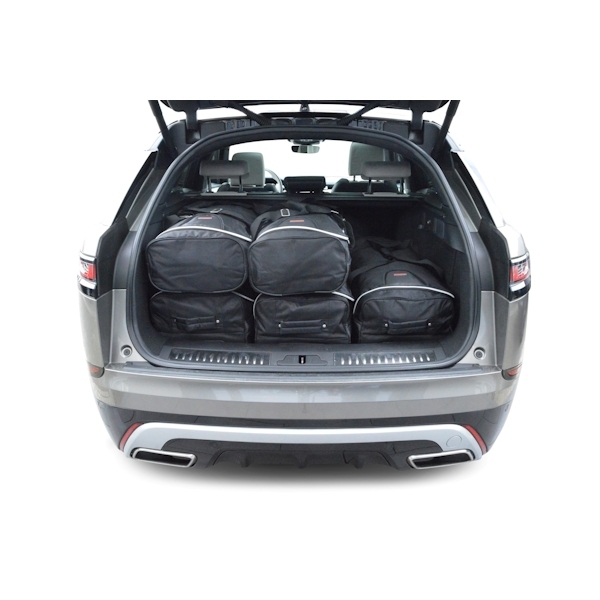 Car Bags L10901S LAND ROVER Range Rover Velar Bj- 17- ohne Reserve Rad- Nicht fuer Executive Sitze- Reisetaschen Set- Auf Ihr Auto massgeschneidert- Das Original