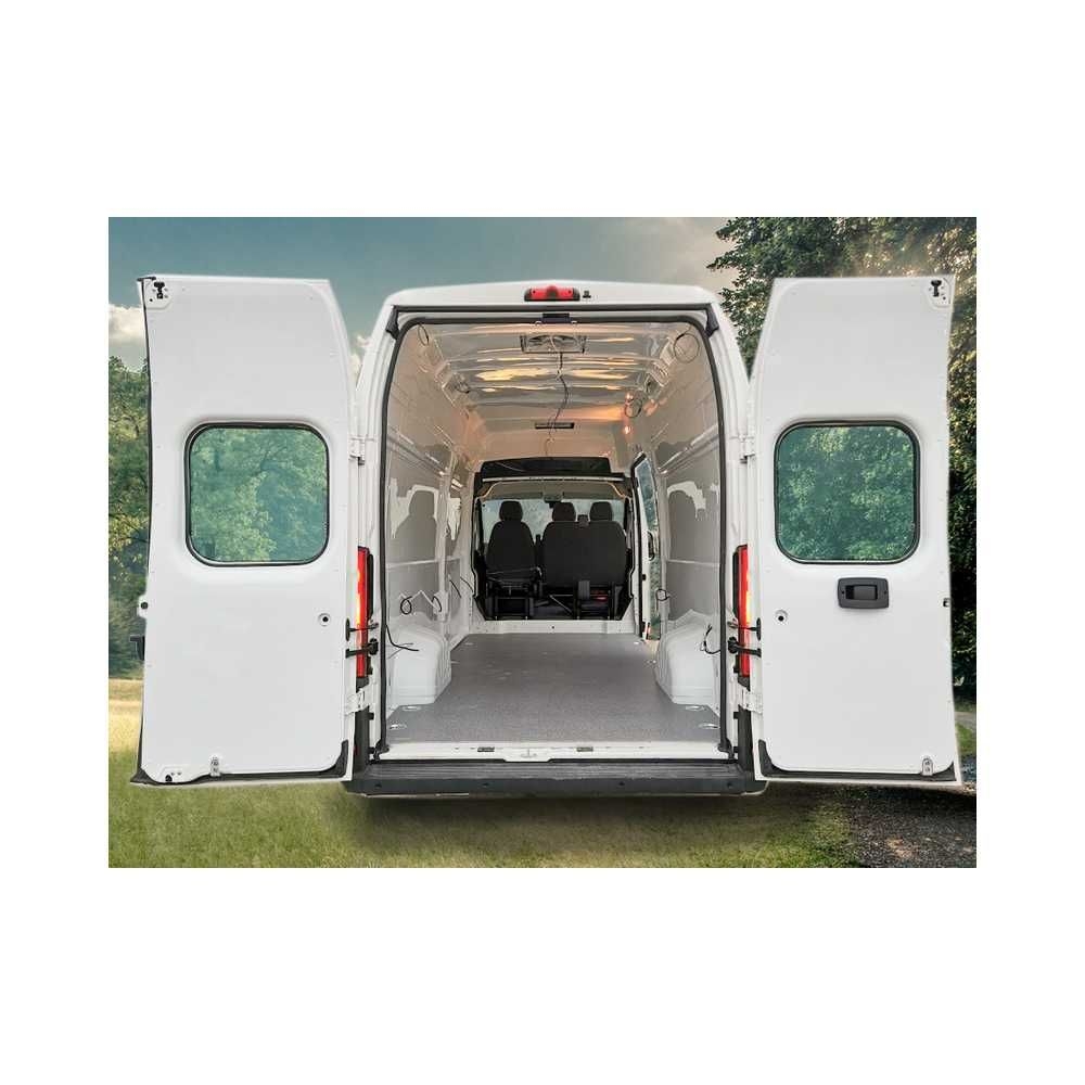 REIMO Innenverkleidung Cover Plus Fiat Ducato L2H2 ab Bj- 06- rechte Schiebetuer- Weiss- 1-tlg. - 400212