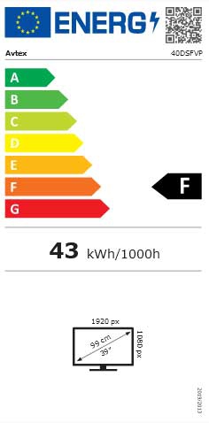 TEN HAAFT Oyster 85 Single SKEW Premium 39 Smart TV - 89029 - 88298