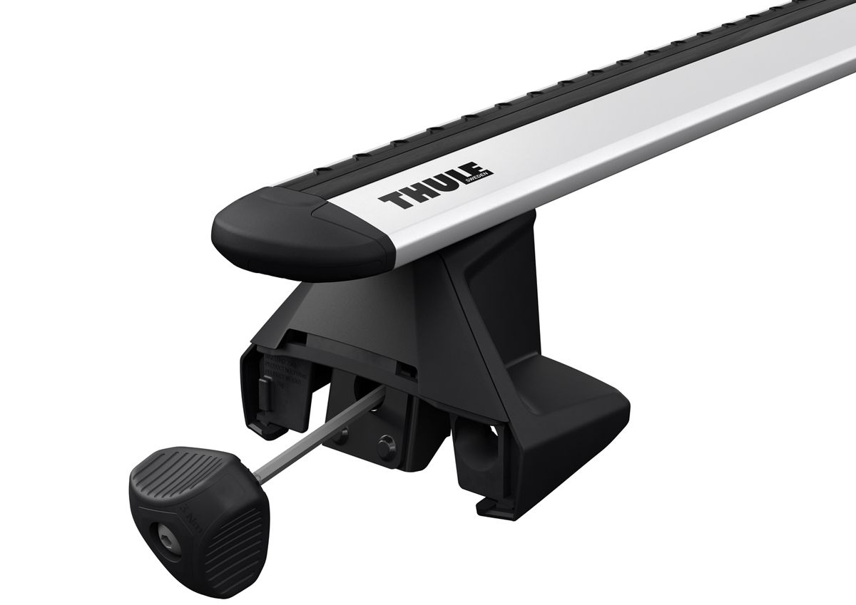 Kompletter Thule Dachtraeger Evo mit WingBar Evo Aluschienenprofilen