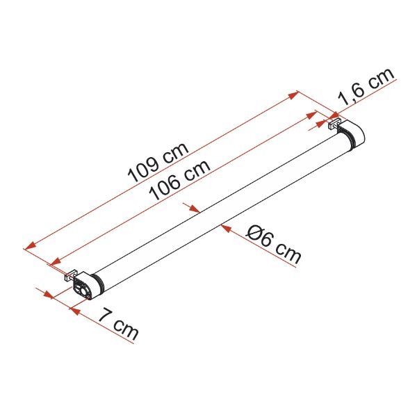 Ladehilfe FIAMMA Roller Roof Rail