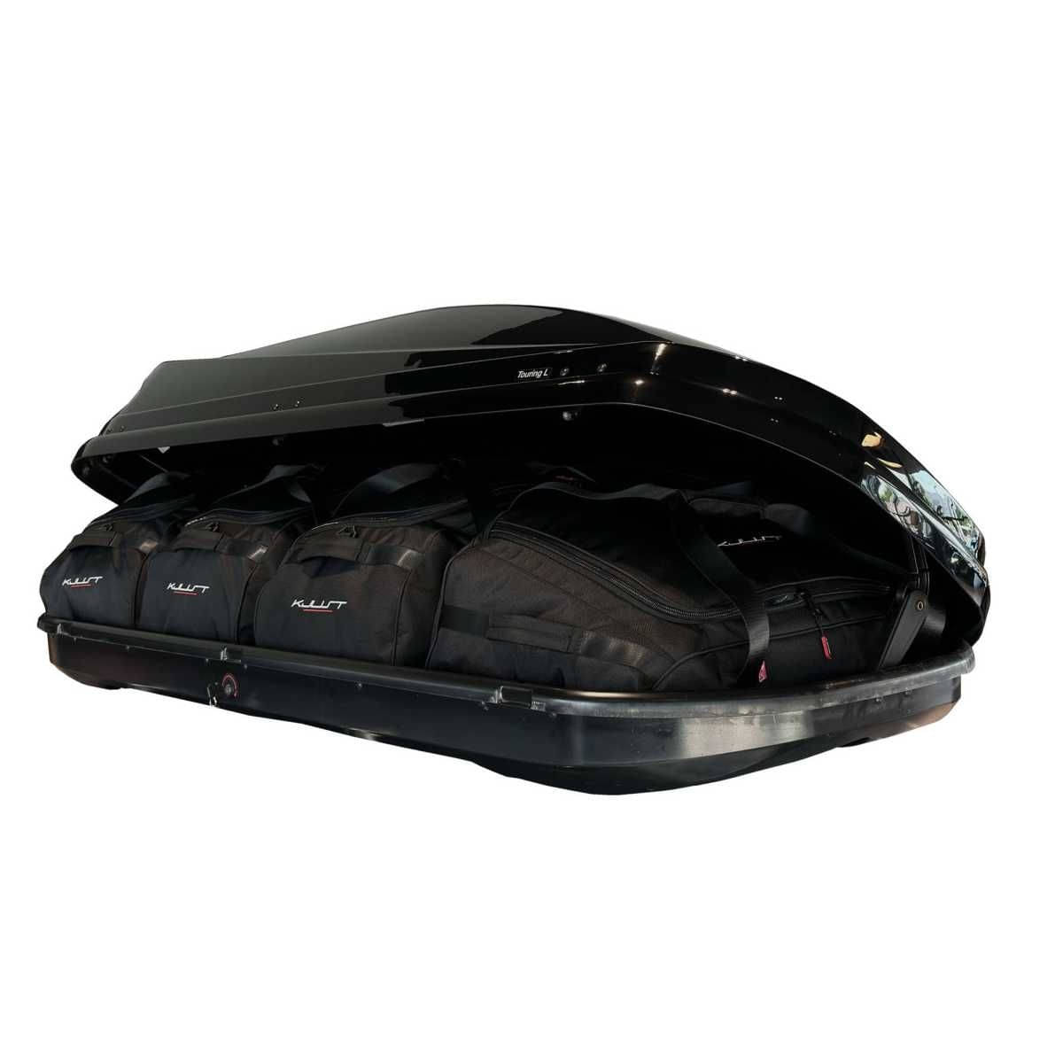 KJUST Dachboxen Taschen Set fuer Dachbox SEAT 000071200AB 420L 4er-Set - 13185