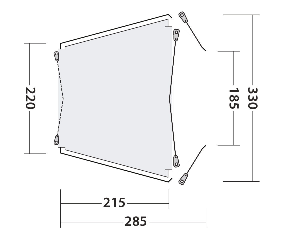 Outwell Busvorzelt Woodcrest - 111408