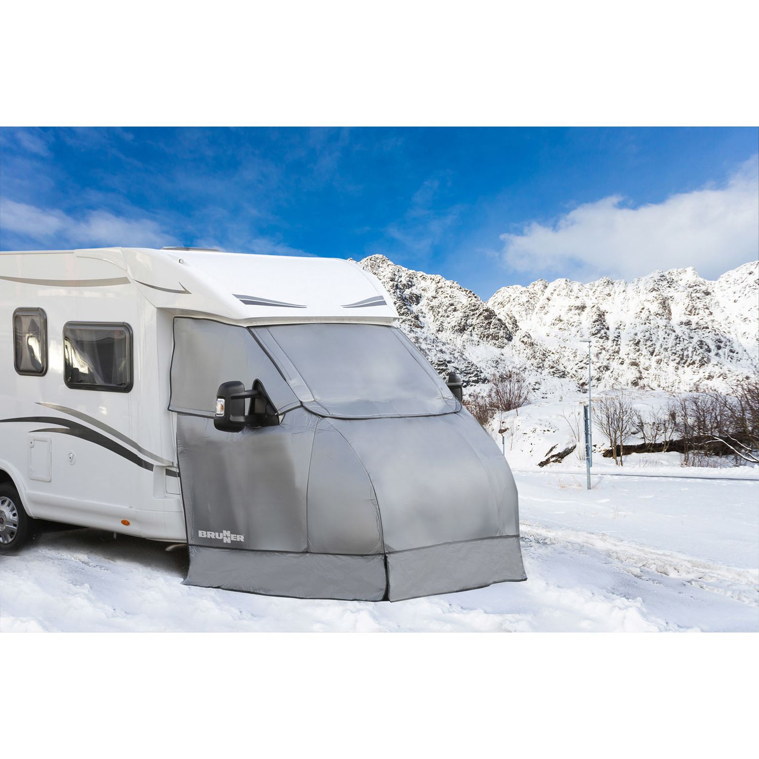 BRUNNER Cli-Mats Split Fahrerhaus-Thermomatte Ford Transit Custom ab Bj. 12-2017 7241267N