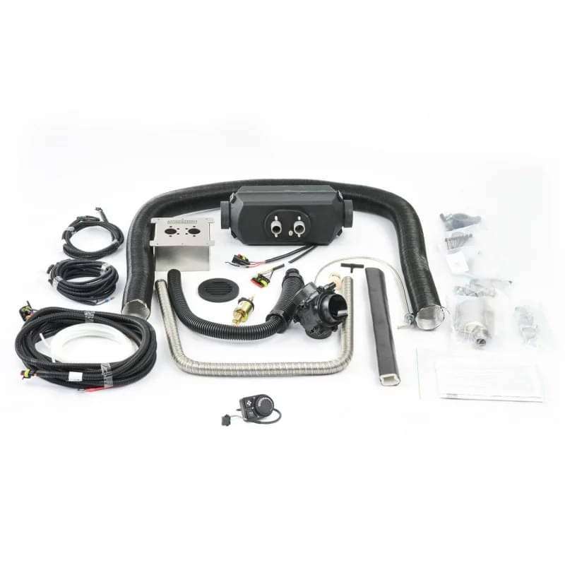 Autoterm Komplettanlage Air 2D 2kW 12V mit Bedienteil Simple Control PU-5 und Montageplatte 40 mm - 77714VAR#1