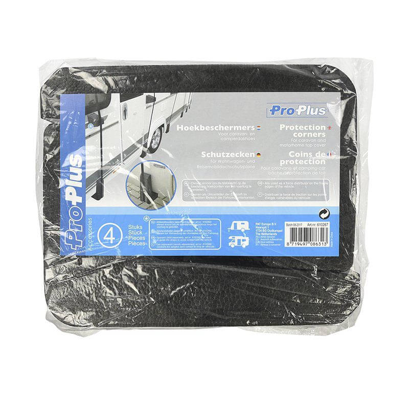 ProPlus Schutzecken fuer Wohwagen und Wohnmobil Dachschutzplane 610267