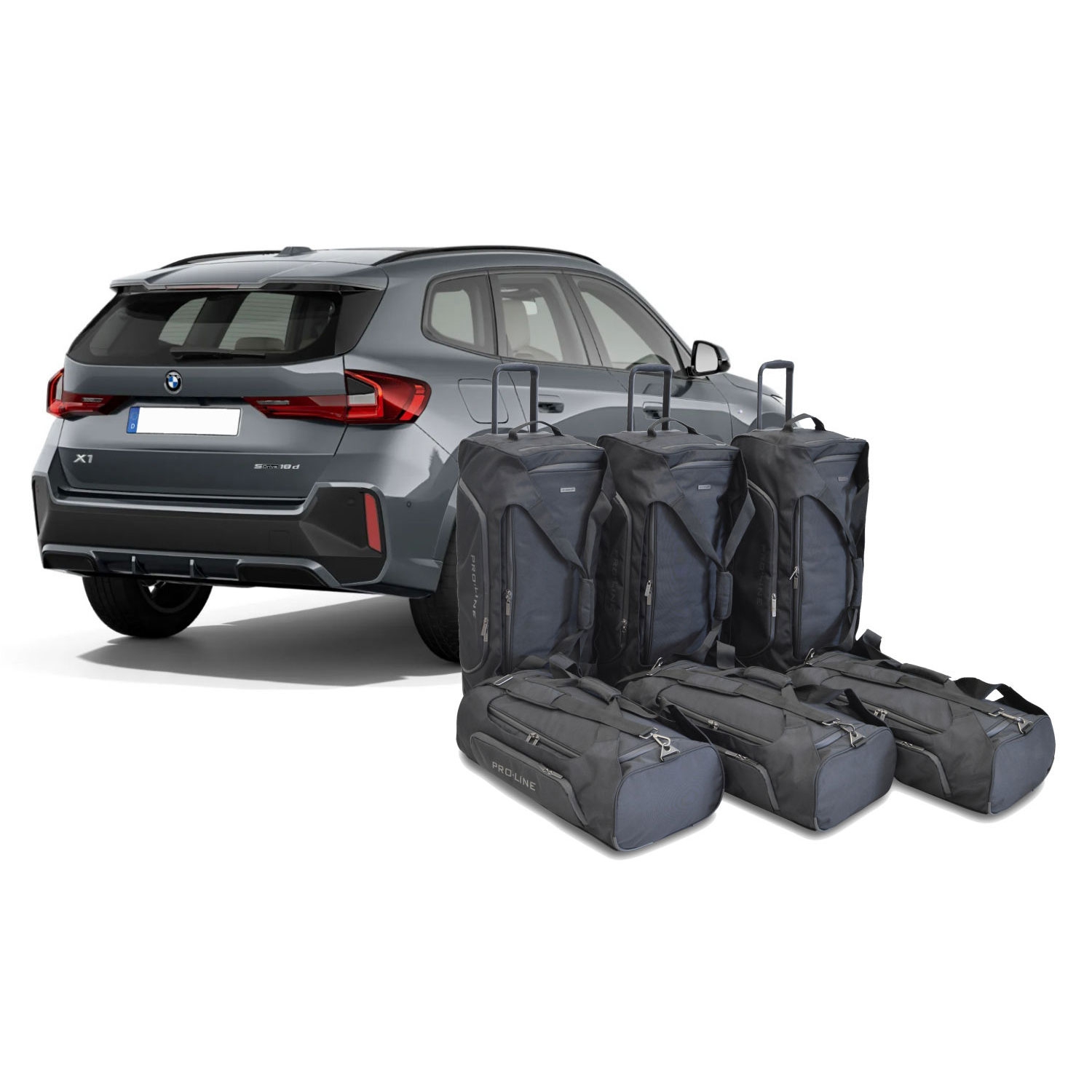 Car Bags Pro-Line B16501SP BMW X1 Bj- 22- Reisetaschen Set- Auf Ihr Auto massgeschneidert- Das Original