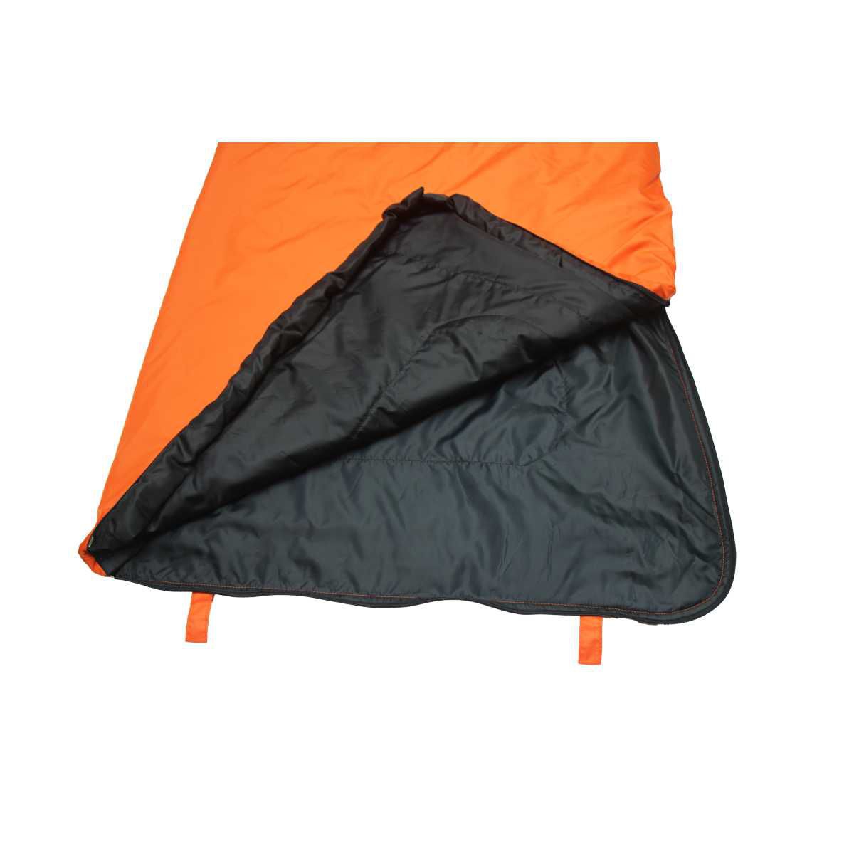 TAMBU HASA Deckenschlafsack mit Kapuze 950 g Orange - 20211009