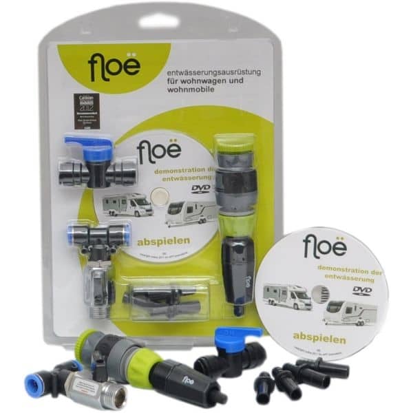 FLOE Entwaesserungsausruestung fuer Frischwassersystem von Wohnwagen-Reisemobil - APT0105DE