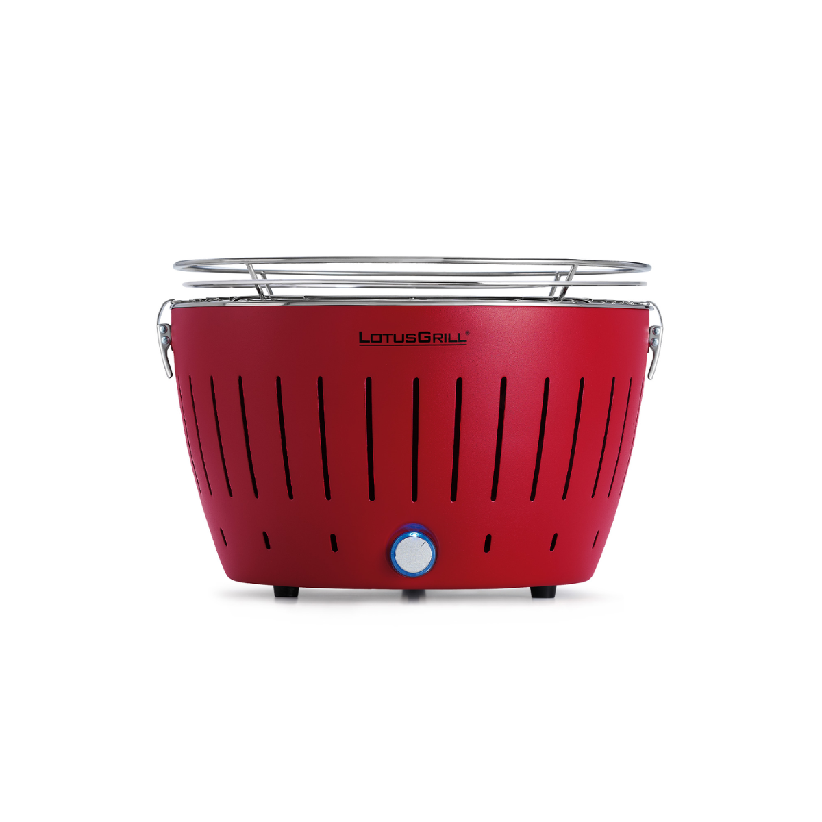 LotusGrill Classic Holzkohlegrill- Feuerrot - G-RO-34P