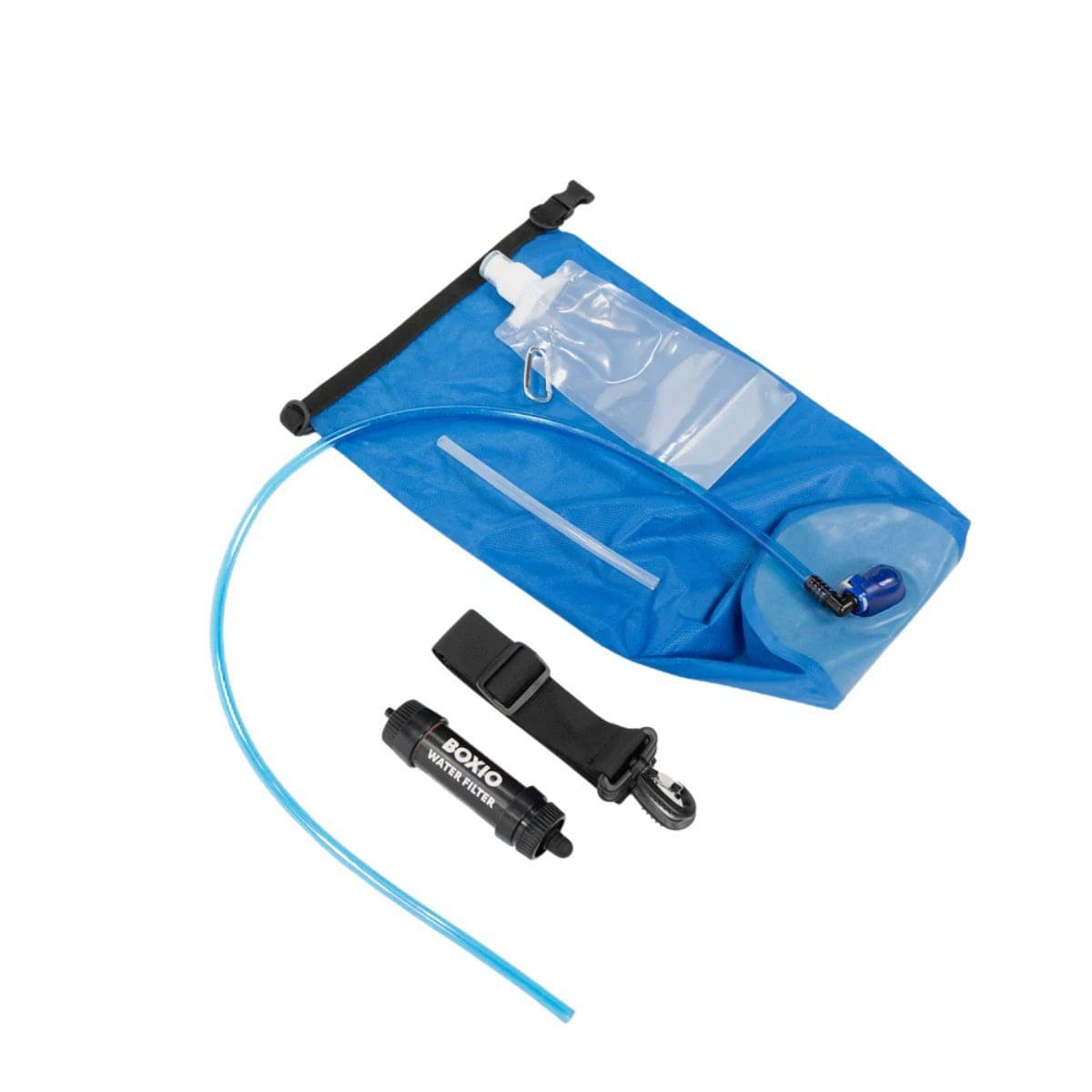 BOXIO - WATER FILTER SYSTEM Wasserfilter-System mit 5L-Wassersack - BOX-WFS-10