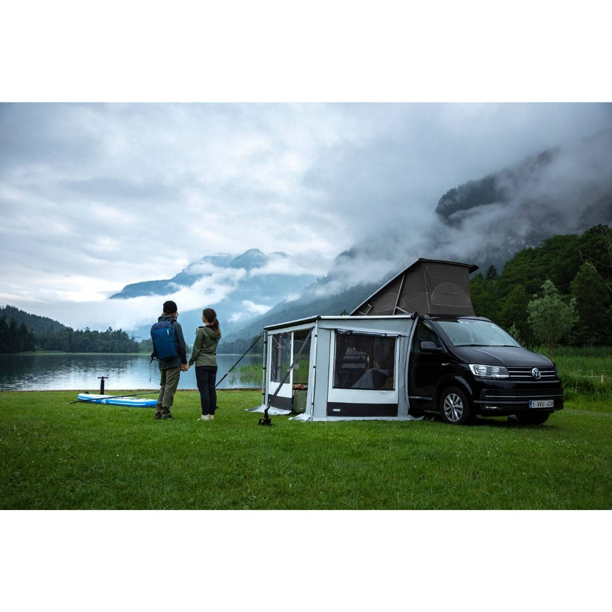 THULE Markisen-Vorzelt RESIDENCE G3 fuer Markise 6200 6300 Hoehe 3XL 290-310 cm Laenge 500 cm - 301557 301525