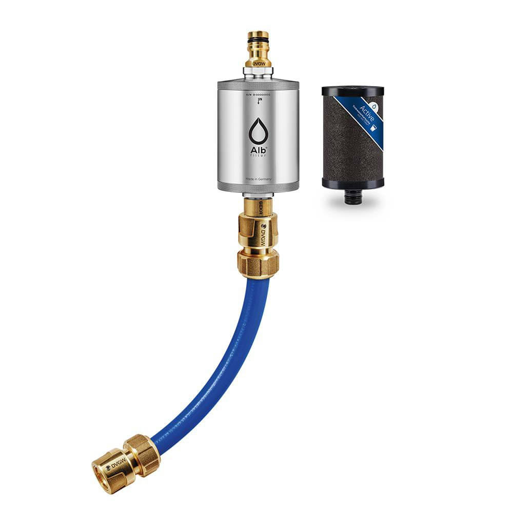 ALB Filter Mobil ACTIVE inkl. GEKA Anschluss-Set Edelstahl Natur AR1404-SSN