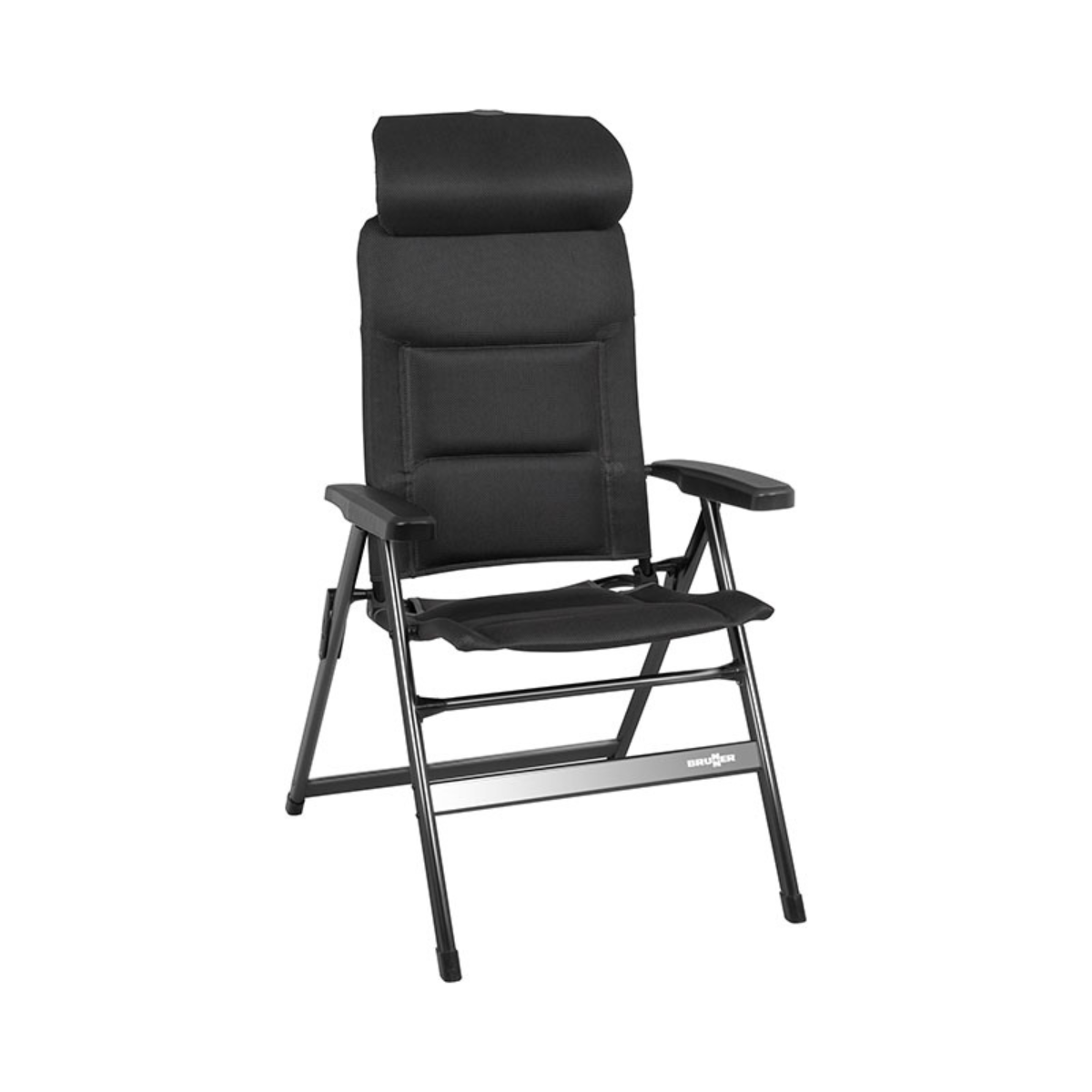 BRUNNER Campingstuhl ARAVEL H2L anthrazit 2er-Set - Rolltisch TITANIUM AXIA 2 104x62 cm - 0404052N.C09 0406097N