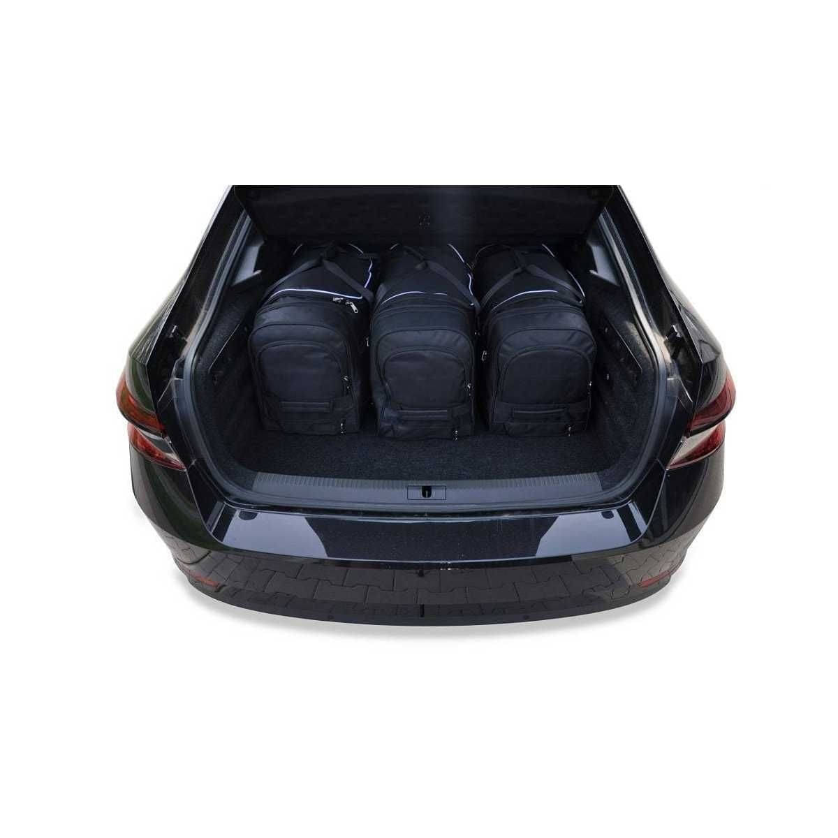 KJUST Kofferraum Taschen Set fuer SKODA SUPERB iV LIFTBACK PLUG-IN HYBRID ab Bj. 2019 5er-Set - 7037032