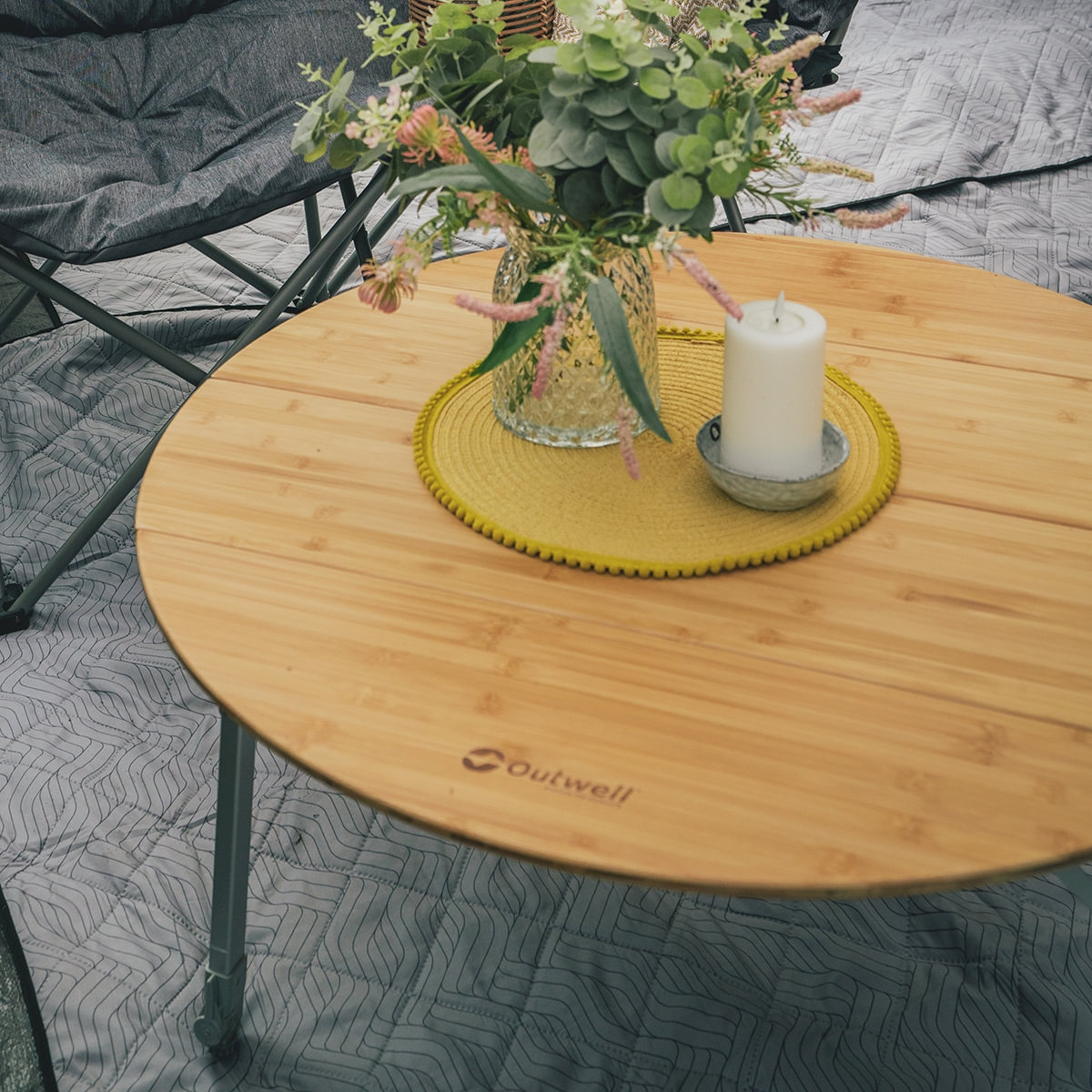 Outwell Campingtisch Custer Round, 90 cm Outwell Campingtisch Custer Round- 90 cm - 531168