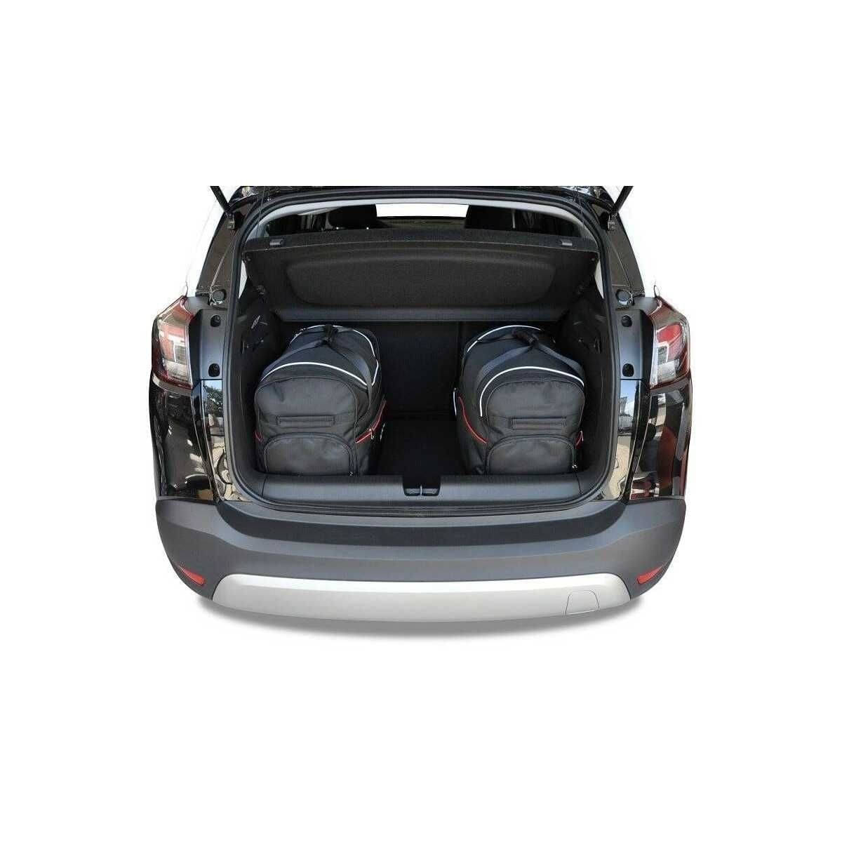 KJUST Kofferraum Taschen Set fuer OPEL CROSSLAND X ab Bj. 2017 4er-Set - 7031031
