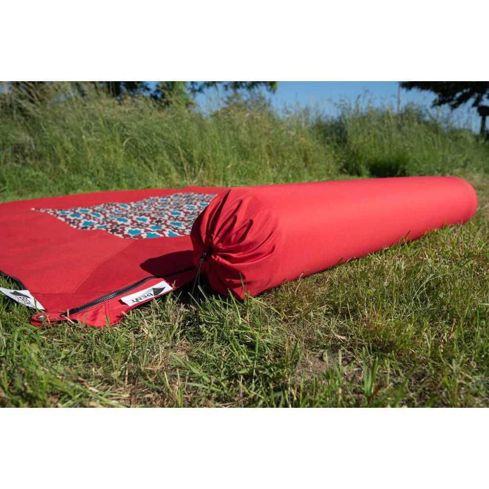 BENT Verbindbare Kissenrolle Zip-XL Lounger Rot - 50021