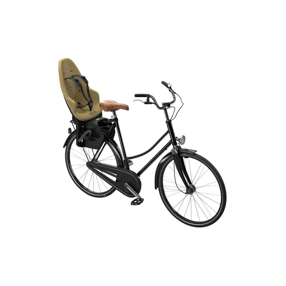 THULE Yepp 2 Maxi Fahrradkindersitz Gepaecktraeger Fennel Tan - 12021204