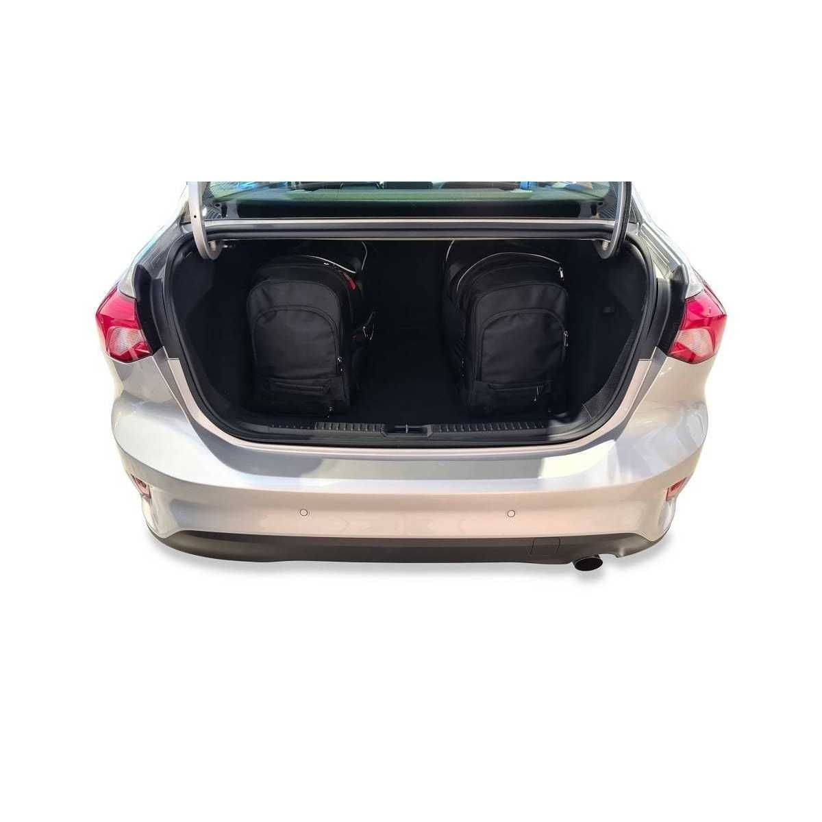 KJUST Kofferraum Taschen Set fuer FORD FOCUS Limousine Bj. 2020-2021 5er-Set - 7015050