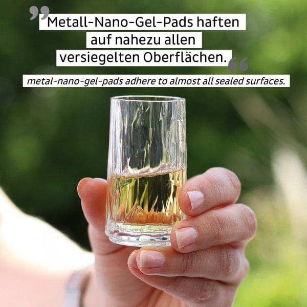 SILWY Magnet Kunststoffglaeser SHOT -2er Set- Hightech 004 l KO-SH-C-2