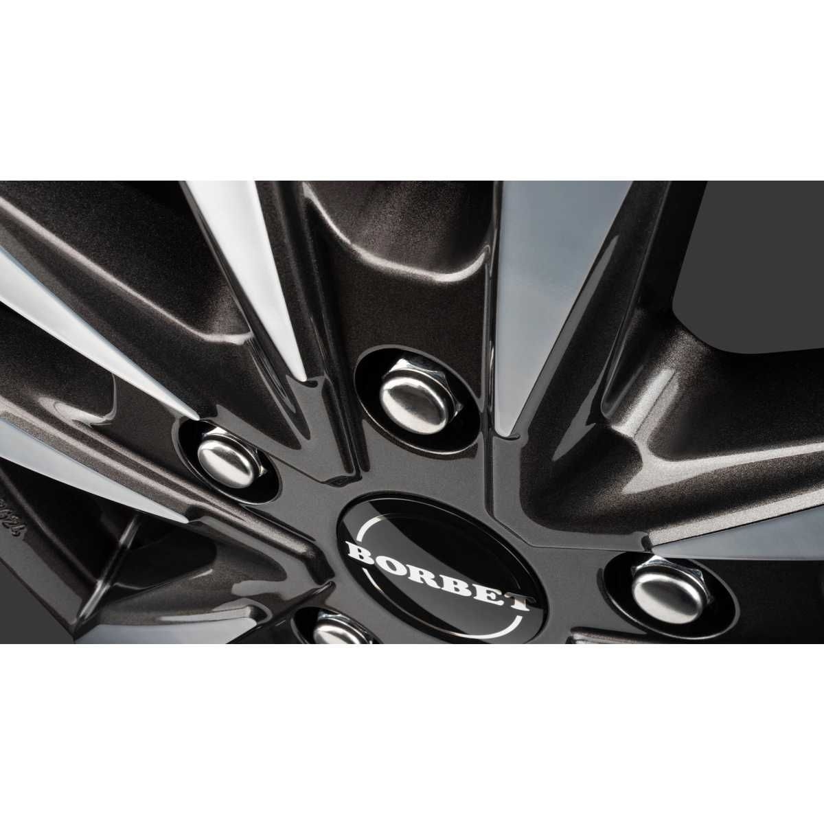 BORBET Alufelge CW5 mistral anthracite polished glossy 16 Zoll fuer Ford Transit - CW5 65660160565-1MAGP-T