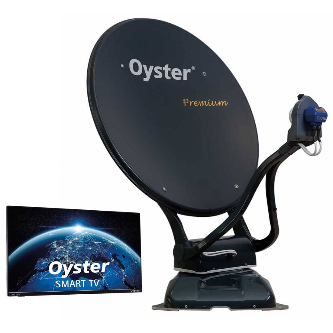 tHMEDIA Oyster 70 Premium SAT-Anlage Single mit Oyster Smart TV 19 Zoll (48 cm) tHMEDIA Oyster 70 Premium SAT-Anlage Single mit Oyster Smart TV 19- -48 cm- - 1-0046-6182 1-004.6441