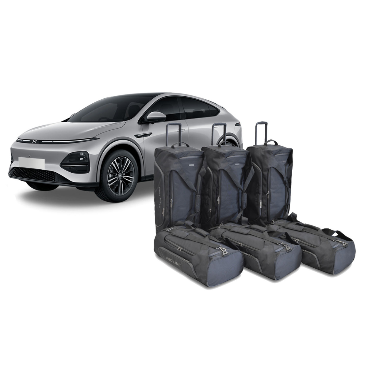 Car Bags Pro-Line X10301SP XPENG G6 Bj- 23- heute Reisetaschen Set- Auf Ihr Auto massgeschneidert- Das Original