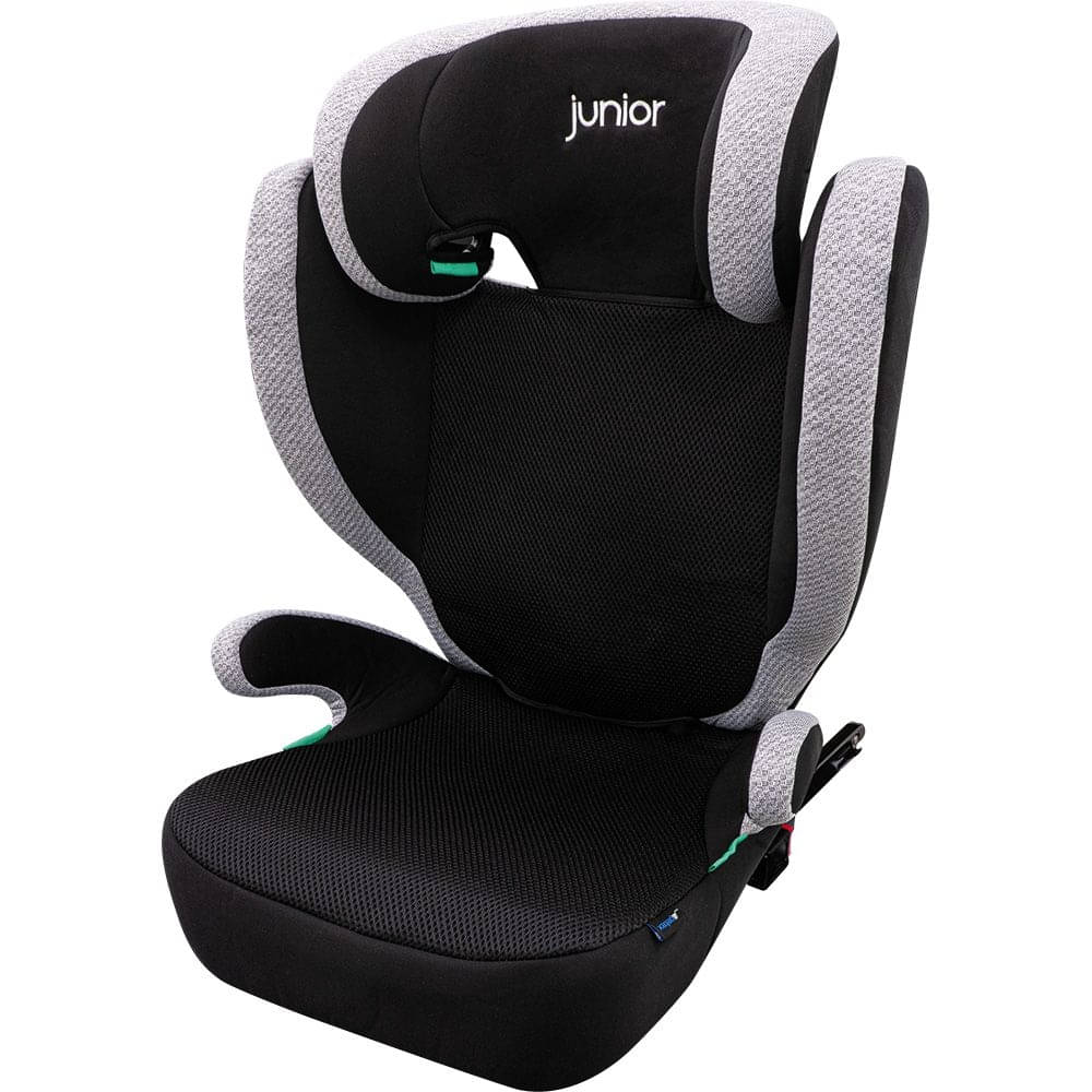 PETEX Kindersitz mit Isofix BASIC PLUS R129 Design 1601 Grau - 44445218
