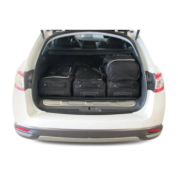 Car Bags P10801S Peugeot 508 RXH HYbrid 4 Bj 12-19 Reisetaschen Set- Auf Ihr Auto massgeschneidert- Das Original