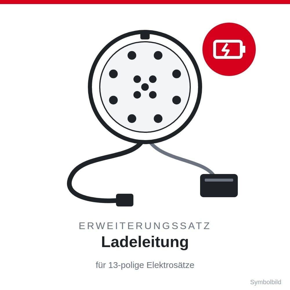 JAEGER Erweiterungssatz Ladeleitung für E-Satz 13-polig 22400509 JAEGER Erweiterungssatz Ladeleitung fuer E-Satz 13-polig 22400509